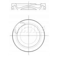 Поршень ср . 132mm подходит do: мерседес actros mp4 / mp5 , antos , arocs , s