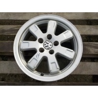 Volkswagen поло v колесо алюминиевая r15 5x100 6r0601025e