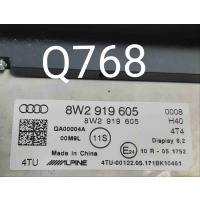 Монитор Audi A4 B9 (2015—2020) 2017 8W2919605