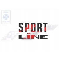 Надпись наклейка боковых sport - line левая volkswagen гольф 1 кабриолет