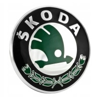 ZNAK ZNACZEK LOGO SKODA 80mm FABIA I II 00 - 12 OE