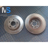 Диск тормозной задний Mercedes C W205 2019 A0004230512,0004230512