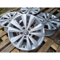Колёсные диски колёса алюминиевые колёсные диски r16 volkswagen гольф vii passat b8 5x112 6.5j et46 5g0601025