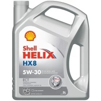 Масляный shell 5w - 30 helix hx8 ect 5l - 550048100