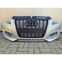 Audi s3 a3 8p0 8p рестайлинг 08 - 11 бампер передняя передний 8p0807437t