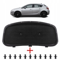 Opel astra j p10 hatchback 2009 - 2015 изоляция капота 13272647