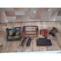 Деревянная рамка радио корзина консоль центральная 2 din volkswagen passat b5 96 - 05 3b0858757