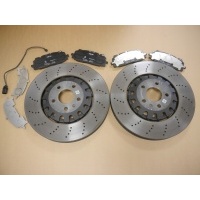 Audi rs5 rs4 8w тормозные диски колодки передняя 4m0615301am 375 мм