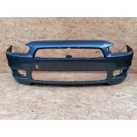 Бампер передняя передний mitsubishi lancer x 8 viii седан 2007 -