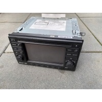 Радио компакт - диск навигация nissan qashqai j10 25915bh30e код ! !