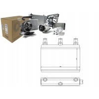 обогреватель 140x260x26 bmw 5 e60 5 e61 6 e6