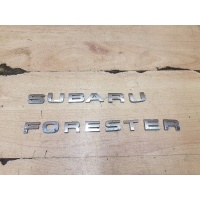 Эмблема значек надпись комплект subaru forester iii
