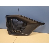Решётка в бампер левая Audi Q8 4M8 2018- 4M8807681ARU6