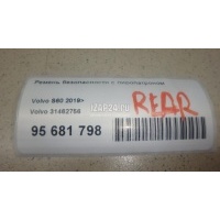 Ремень безопасности с пиропатроном Volvo S60 2019 31462756