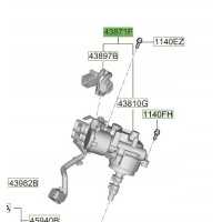 Hyundai oe 43800 - 2d500 редуктор рейка