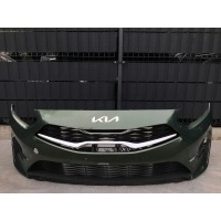 Kia ceed 3 iii бампер передняя передний без отверстий рестайлинг 2022 -