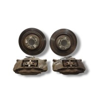 комплект тормозов (диски и суппорта) Land Rover Range Rover 3 2007 3H421027AA,SDB500193,3H422C534AA,SEB500381,SEB500391,3H422C534BA