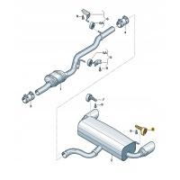 Новые оригинальные audi oe крепление 8r0253144c