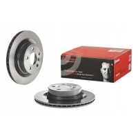 2x тормозные диски колодок . bmw 3 g20 19 - задняя 300x20mm brembo bre09.d112.11