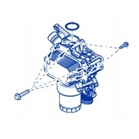 Renault oe 213058627r радиатор масляный