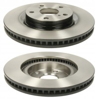 диск тормозной 1szt передняя trw lexus toyota
