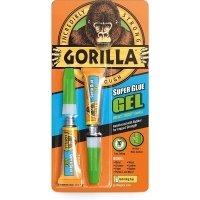 Клей gorilla мощный отличный glue żel 2x3g bezbarwny