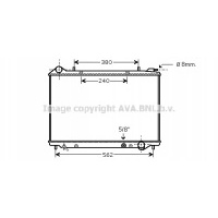 Радиаторы радиатора ava quality cooling ola2441