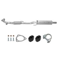 Skoda fabia 1.2 2006 - 2009 глушители начальный