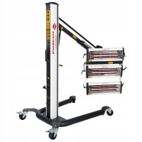 Airpress promiennik 3x1000w 3 лампы 230v 79851