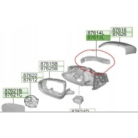 Lampa kierunkowskazu Hyundai OE 87613D7000