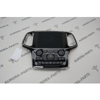 Дисплей информационный (В сборе с рамкой и климатом) Jeep Grand Cherokee WK2 2010 68388630AB