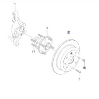 Тормозной Диск Chevrolet Lacetti J200 2008 96549630