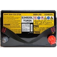 Yuasa hj - s34b20l agm 12v 35ah 272a hybrid