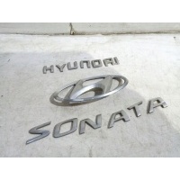 Hyundai соната v 5 literki эмблема napisy крышки багажника задняя