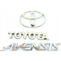 Золотые эмблемы крышки багажника toyota avensis t22 рестайлинг