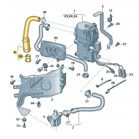Новые оригинальные audi oe глушители wstępne 4m0261225a
