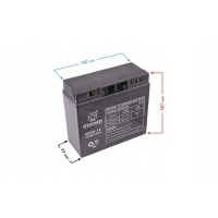 Аккумулятор moretti ot20 - 12 12v / 20ah