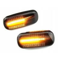 Audi a2 a3 00 - 03 a4 b5 99 - 01 a6 c5 97 - 01 поворотники светодиодный dynamic чёрный
