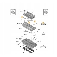 Уплотнитель капота клапонов 1.5 hdi e - hdi 1638159380