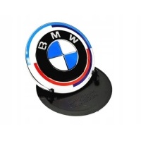 BMW EMBLEMAT ZNACZEK LOGO 82mm NA MASKĘ KLAPĘ