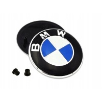 Эмблема значек логотип bmw 82mm e30 e34 e38 e39 e46 e53 e83 e60 e61defekt
