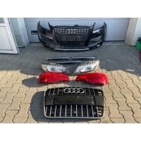 Поворотник фара светодиодный ксенон решетка бампер audi q7 4l0
