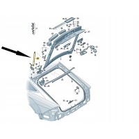 Шток tylnej крышки багажника audi a7 4k8827851j - > 4k8827851l