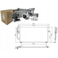конденсатор nissens 30818183 30897260 mr146691