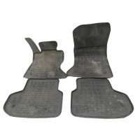 Bmw f11 f10 коврики плитка резиновые rezawplast