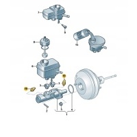Датчик esp давления жидкости тормоза 1j0907597a гольф октавия леон audi