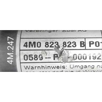 Петля капота Audi Q7 4M (2015—2020) 2020 4M0823823B, 4M0823301B