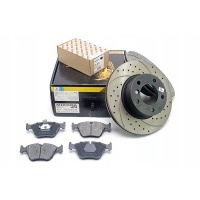 Tuningowe тормозные диски 296mm колодки передняя bmw 5 e39