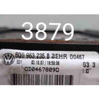 Электрический радиатор отопителя (тэн) Volkswagen Polo IV рестайлинг (2005—2009) 2007 6Q0963235B