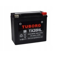 Аккумулятор усиленные tuborg ytx20hl - bs tx20hl 20ah 340a / 472a